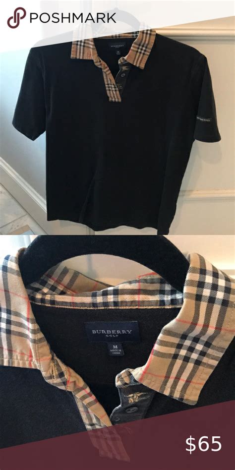 vintage burberry style shirt